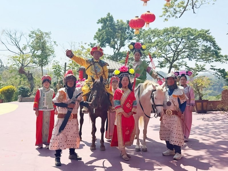 乾隆巡遊臺灣長城　媒體聚焦白河文化觀光新亮點