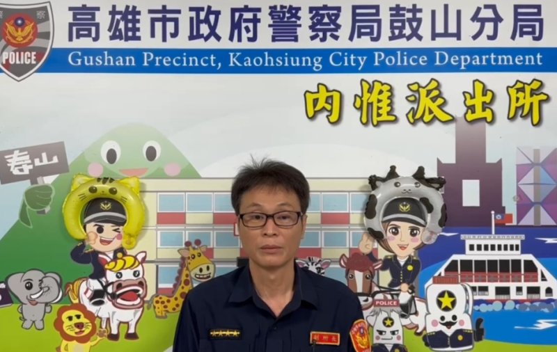 助行器斷裂婦跌坐冰冷地板 鼓山暖警即時救援免受寒