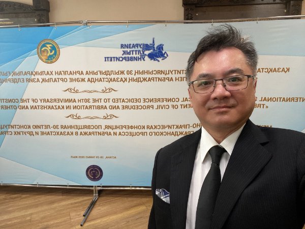 高雄大學廖義銘教授哈薩克演講 獨挑台灣國際學術交流重任